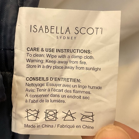 Isabella Scott Blue Flip Sequin Makeup Pouch Zipper Cosmetic Bag Toiletry Clutch - Picture 9 of 16